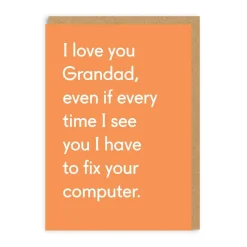 Twin Pines Father's Day Cards*Grandad I Love You Card | Ohh Deer