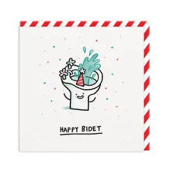 Gemma Correll Birthday Cards*Happy Bidet Greeting Card