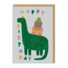Daria Solak Birthday Cards*Happy Birthday Cute Dinosaur Card | on Ohh Deer