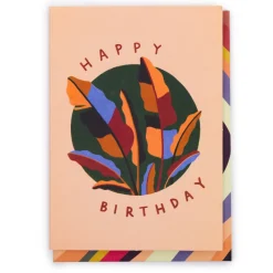 Maus Haus Birthday Cards*Happy Birthday Leaf Greeting Card
