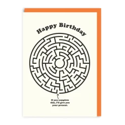 Ohh Deer Birthday Cards*Happy Birthday Maze Card | Birthday Card |