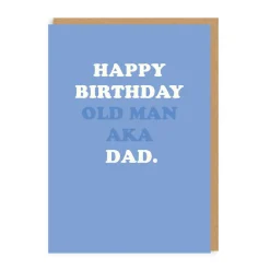 Ohh Deer Birthday Cards*Happy Birthday Old Man - AKA Dad Birthday Card |