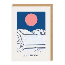 Miles Tewson Birthday Cards*Happy Birthday Sun and Sea Card | Birthday Card | Ohh Deer