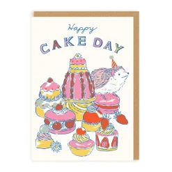 Emily Taylor Birthday Cards*Happy Cake Day Birthday Card