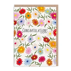Hartland Brooklyn Congratulations*Hartland's Flowers Congratulations Card 💐 | Ohh Deer