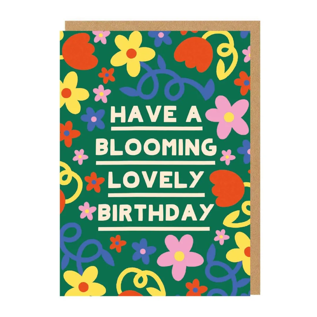 Mélanie Johnsson Birthday Cards*Have A Blooming Lovely Birthday Card | Ohh Deer