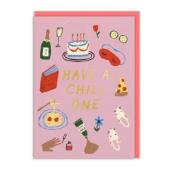 Emily Doliner Birthday Cards*Have A Chill One Greeting Card