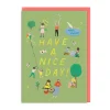 Emily Doliner Birthday Cards*Have A Nice Day Park Birthday Card - | Ohh Deer