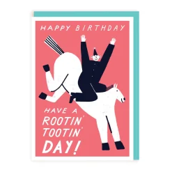 Max Machen Birthday Cards*Have a Rootin' Tootin' Day Birthday Card | Ohh Deer