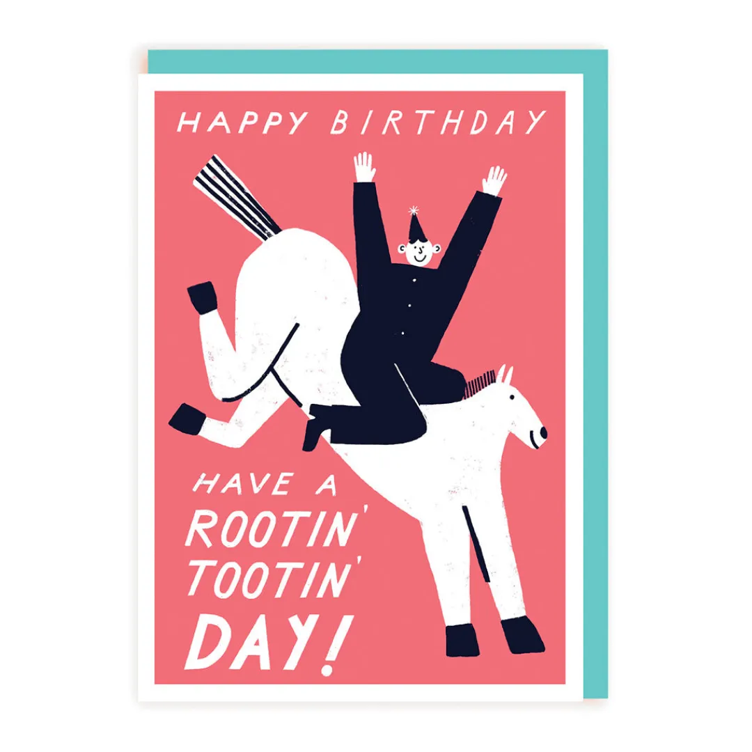 Max Machen Birthday Cards*Have a Rootin' Tootin' Day Birthday Card | Ohh Deer