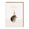 Ohh Deer Birthday Cards*Hedgehog Happy Birthday Card