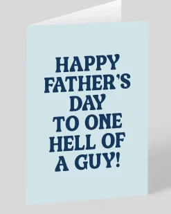Huckleberry Letterpress Co. Father's Day|Father's Day Cards*Hell of a Guy Father's Day Card | Ohh Deer