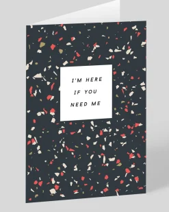 Paper Plane Thinking Of You*Here If You Need Me Greeting Card | Ohh Deer