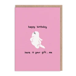 makingshit Birthday Cards*Here is Your Gift Birthday Card - Making Shit | Ohh Deer