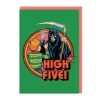 Steven Rhodes Birthday Cards*High Five Death Greeting Card ☠️ | Ohh Deer