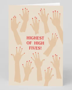 Paper Plane Congratulations*Highest of High Fives Congratulations Card | Ohh Deer