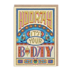 Frieda Ruh Birthday Cards*Hooray It's Your Birthday Card - | Ohh Deer