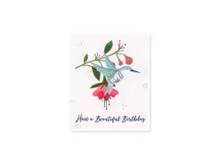 UWP Luxe Pop Up & 3d Cards|Birthday Cards*Hummingbird Birthday 3D Pop Up Greeting Card | Ohh Deer