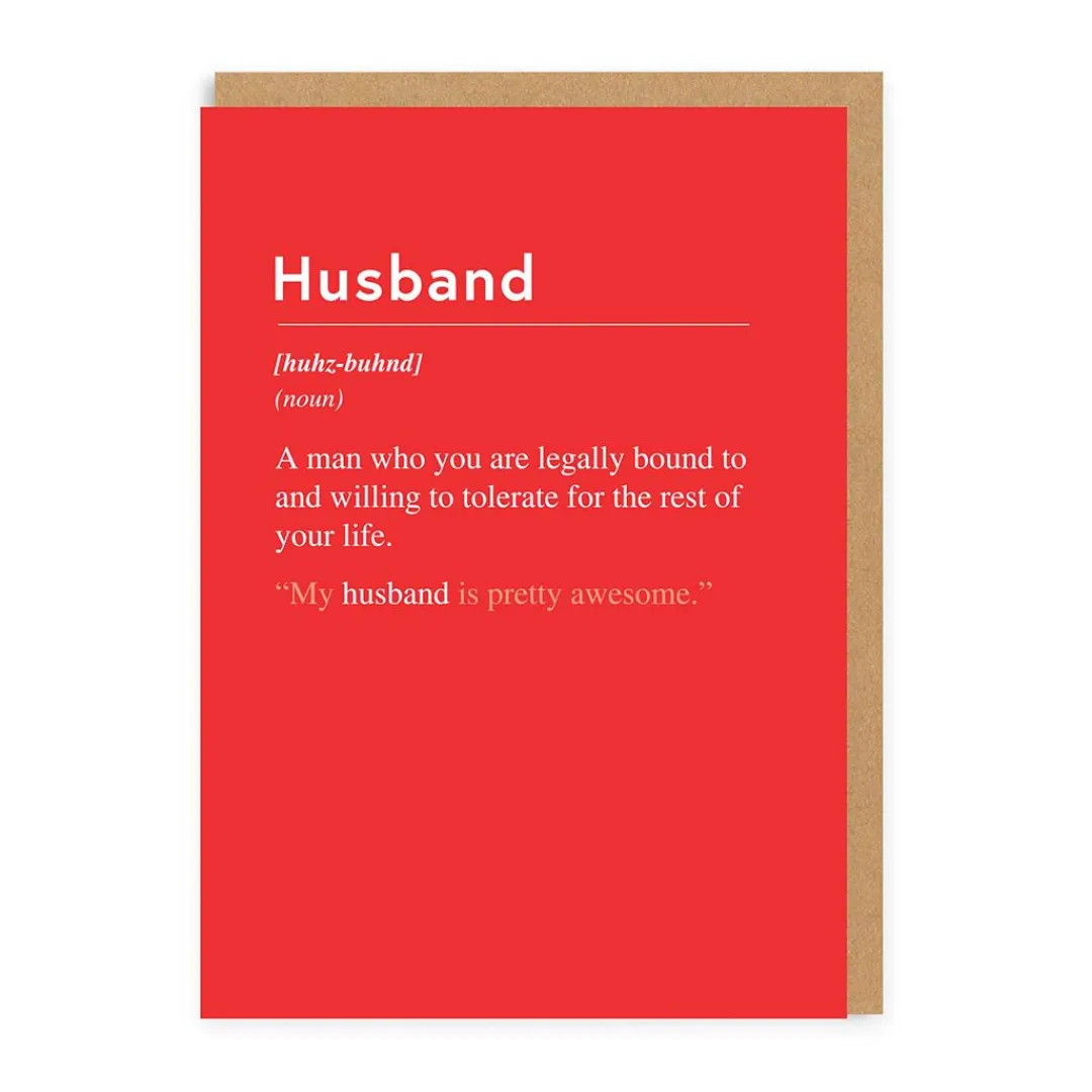 Ohh Deer Anniversary|Valentine's Day Cards*Husband Willing To Tolerate You Greeting Card |
