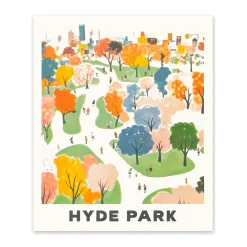 Ohh Deer Prints*Hyde Park Riso Print (12x10)