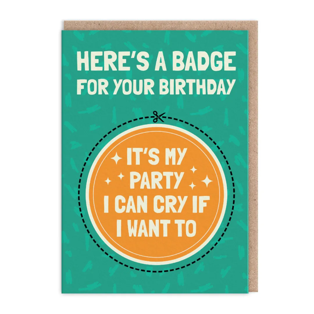 AbiGoLucky Birthday Cards*I Can Cry If I Want To Birthday Card | Ohh Deer