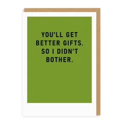 Ohh Deer Birthday Cards*I Didn't Bother Greeting Card |
