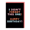 Ohh Deer Birthday Cards*I Didn't Forget This One Birthday Card |