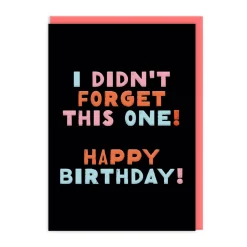 Ohh Deer Birthday Cards*I Didn't Forget This One Birthday Card |