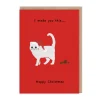Ken The Cat Christmas Cards*I Made You This (Poop) Christmas Card | Ohh Deer