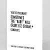 Huckleberry Letterpress Co. Congratulations|New Arrival*Ice Cream Cravings New Baby Card | Ohh Deer