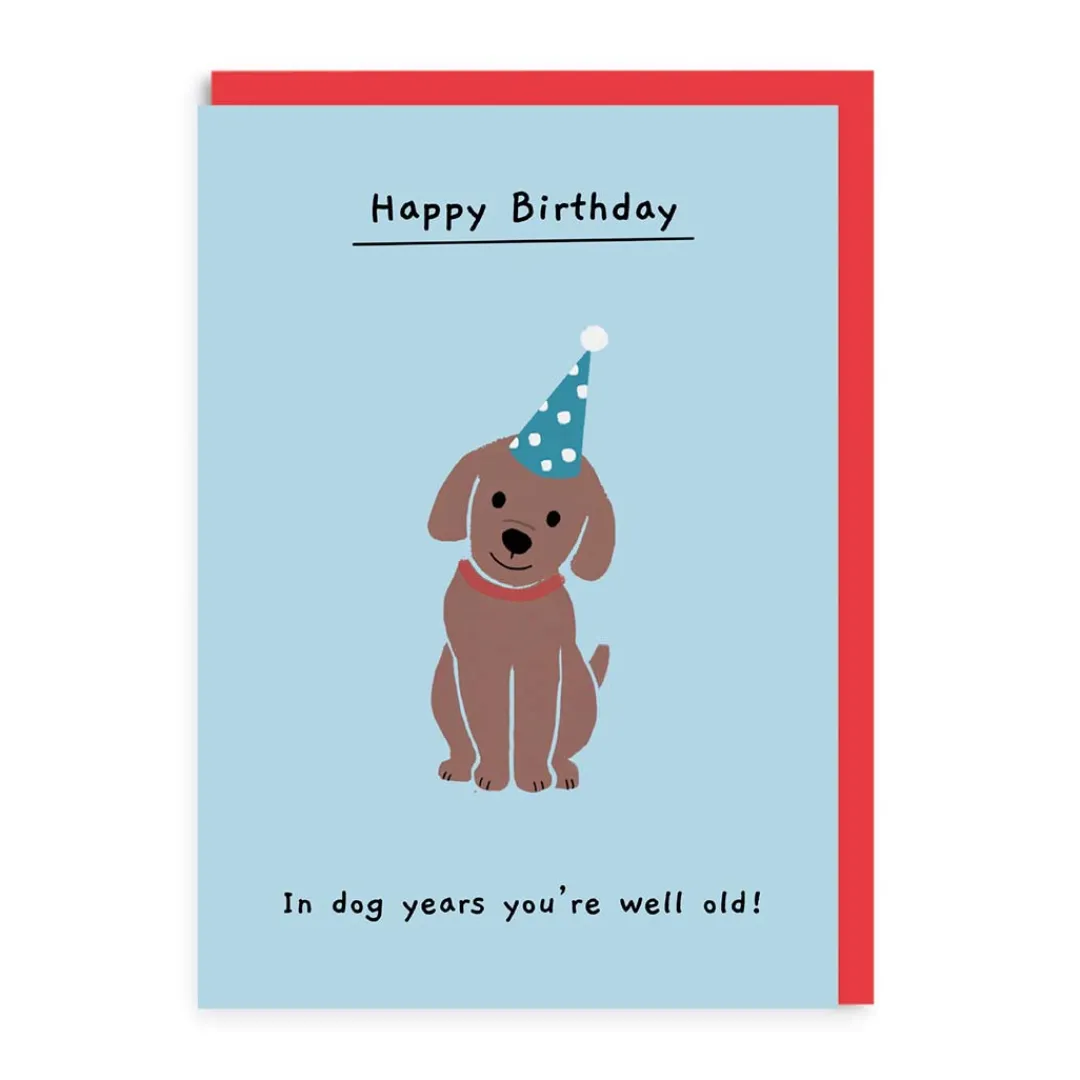 Ken The Cat Birthday Cards*In Dog Years Birthday Card | Ohh Deer