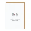 Ohh Deer Birthday Cards*It's All Downhill From Here Funny Birthday Card |