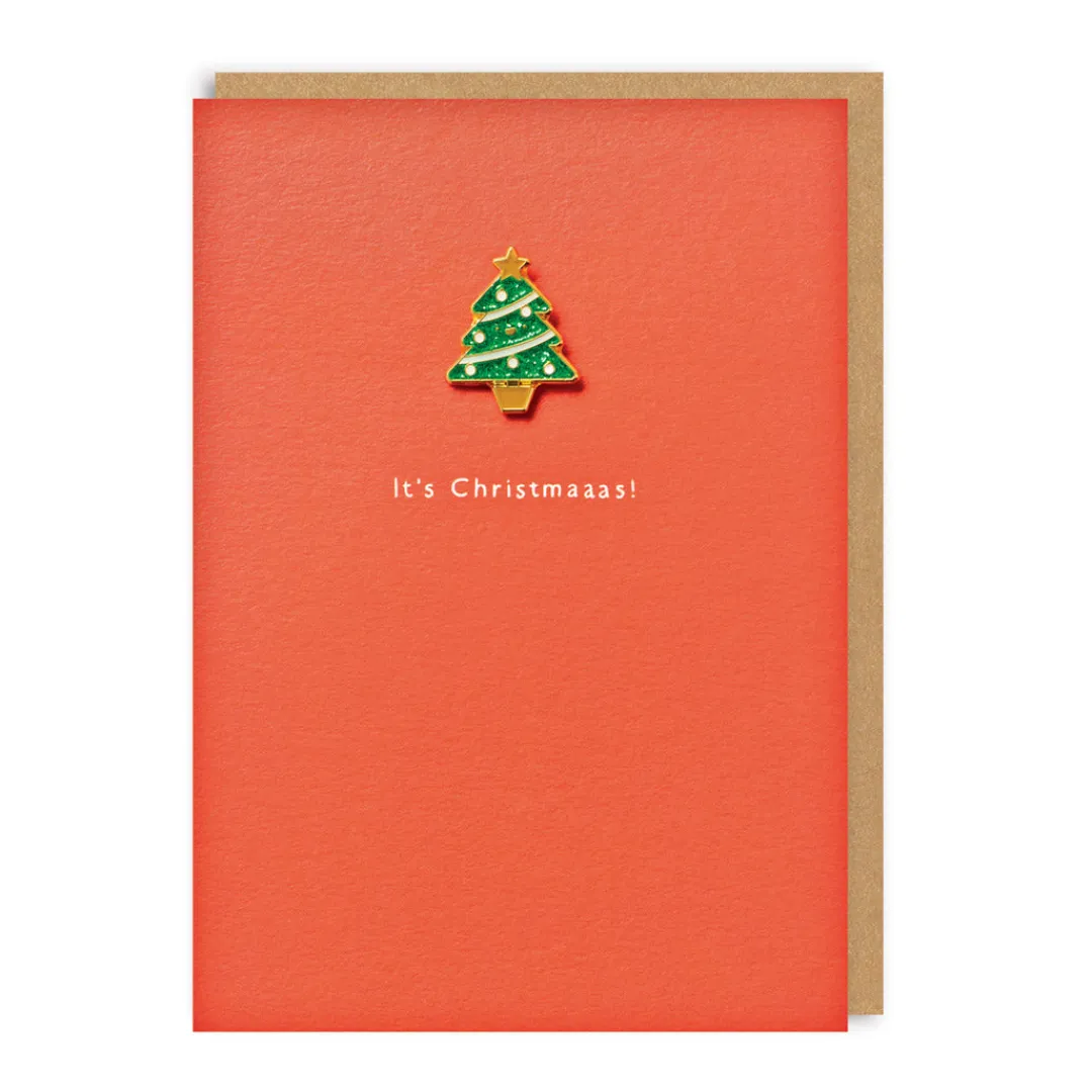 Ohh Deer Christmas Cards*It's Christmaaas! Enamel Pin Christmas Card