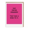 Ohh Deer Congratulations|Engagement*Its Got A Ring To It Engagement Card 💍 |