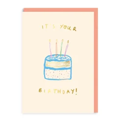 Danielle Rhoda Birthday Cards*It's Your Birthday Cake Greeting Card