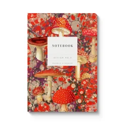 Kaleido Premium Notebooks|Stationery Gifts*Marble Fungi A5 Paperback Notebook