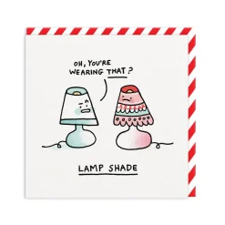 Gemma Correll Birthday Cards*Lamp Shade Greeting Card