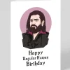 The Red Swan Birthday|Birthday Cards*Laszlo Regular Human Birthday Card | Ohh Deer