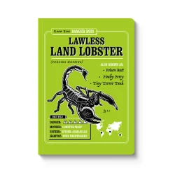 Danger Bois Notebooks Under £10|Stationery Gifts*Lawless Lobster A5 Paperback Notebook