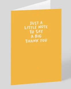 Raspberry Blossom Thank You*Little Note Big Thank You Card | Ohh Deer