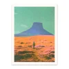 Ohh Deer Prints*Lone Cowboy Riso Print (8x6)