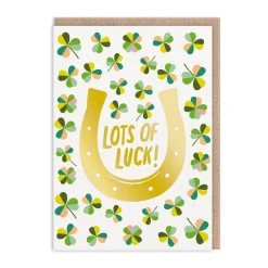 Hartland Brooklyn Good Luck*Lot's Of Luck Horseshoe Good Luck Card ☘️ | Ohh Deer