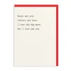Ohh Deer Anniversary|Valentine's Day Cards*Love The Dog More Valentine's Day Card |