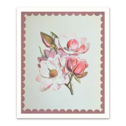 Kaleido Prints*Magnolia Large Art Print (12x10)