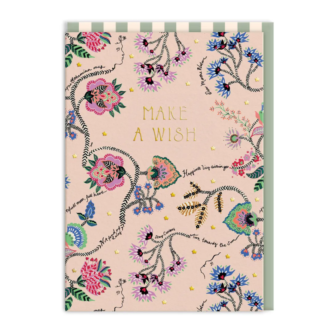 Cath Kidston Birthday Cards*Make A Wish Wild Ones Greeting Card