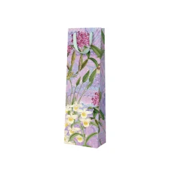 Kaleido Gift Bags*Marble Leaves Bottle Bag