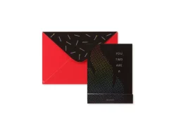 UWP Luxe Engagement|Wedding*Matchbook 3D Pop Up Greeting Card | Ohh Deer