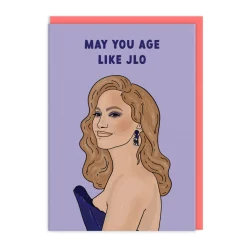 Party Mountain Paper Co. Birthday Cards*May You Age Like JLO Birthday Card | Ohh Deer