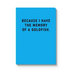 Ohh Deer Notebooks Under £10|Stationery Gifts*Memory Of A Goldfish Perfect Bound Notebook |