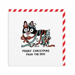 Gemma Correll Christmas Cards*Merry Christmas From The Dog Christmas Card | Ohh Deer